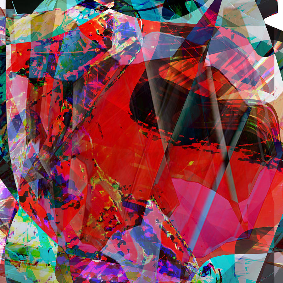 Abstraction mutation Digital Art by Cathy Anderson