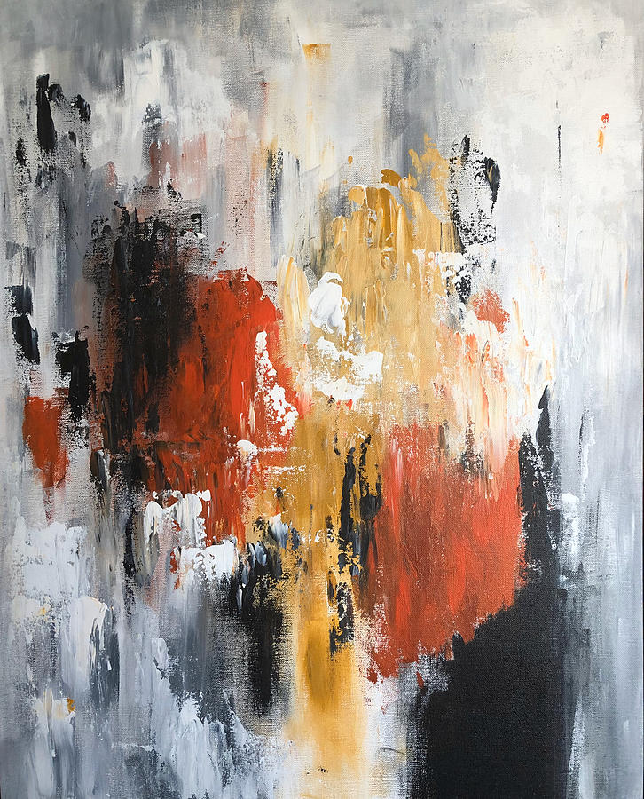 Abstraction  Painting by Renate Dartois