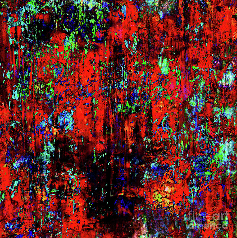 Abstracts Special Effects  7A/ The Open Gate  Painting by Catalina Walker