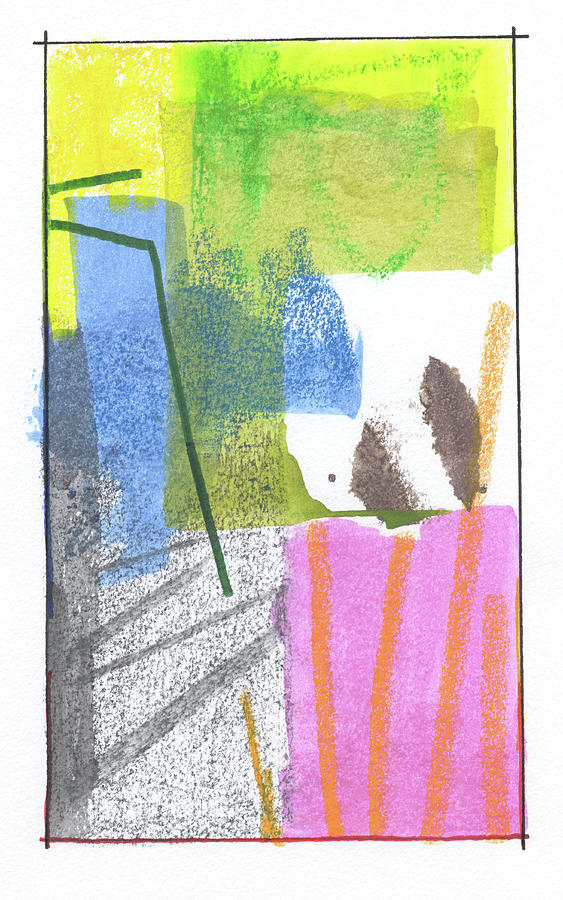 Abstrtact 2214073 Painting by Chris N Rohrbach