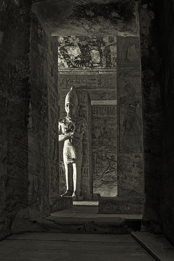 Abu Simbel Interior Photograph by Nigel Fletcher-Jones