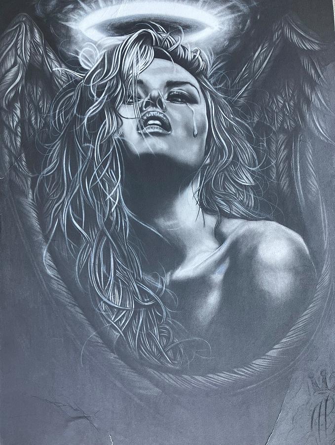 Abyss Drawing by Abraham Ruiz - Fine Art America