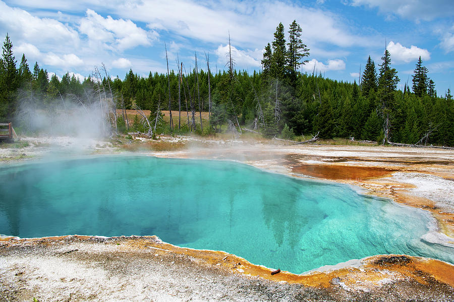 Abyss Pool - Yellowstone National Park Photograph by Rose Guinther