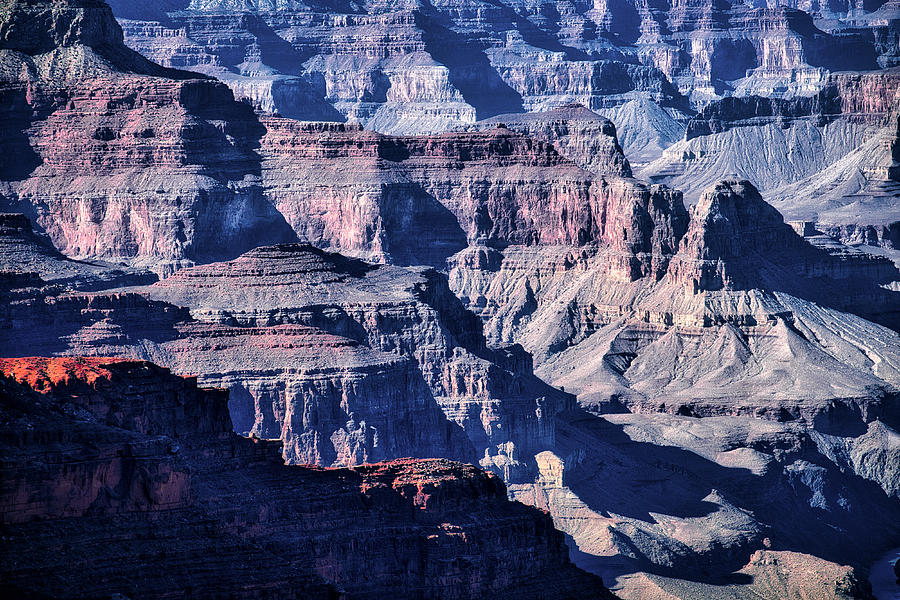 Abyss View - Grand Canyon - Arizona Photograph by Stuart Litoff