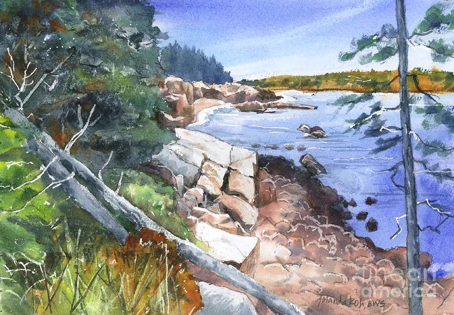 Acadia Beauty Painting by Yolanda Koh