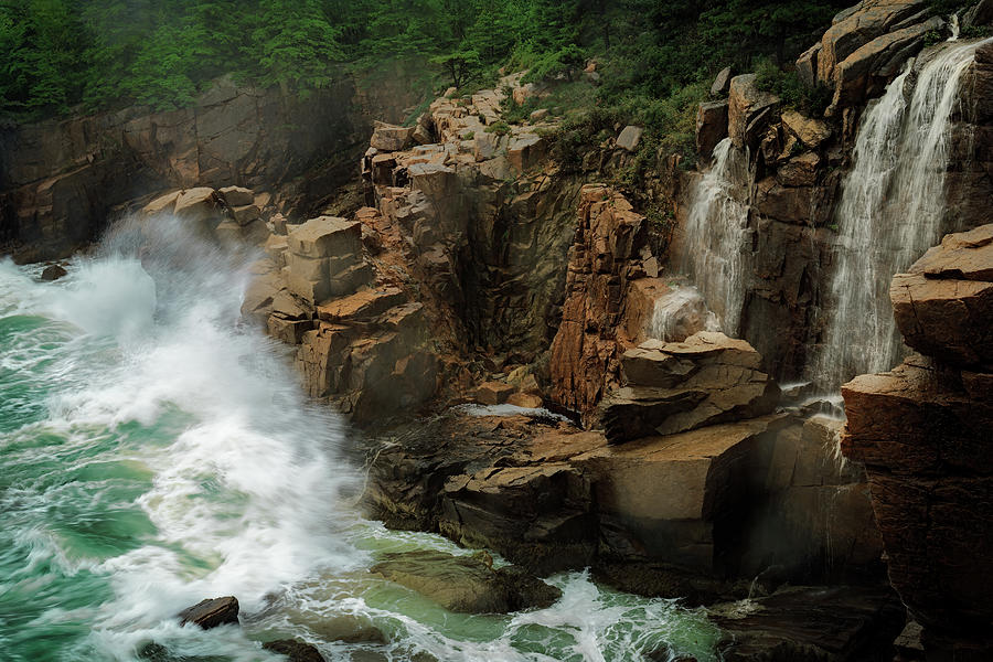 National Parks Photograph - Acadia Fury by Rick Berk