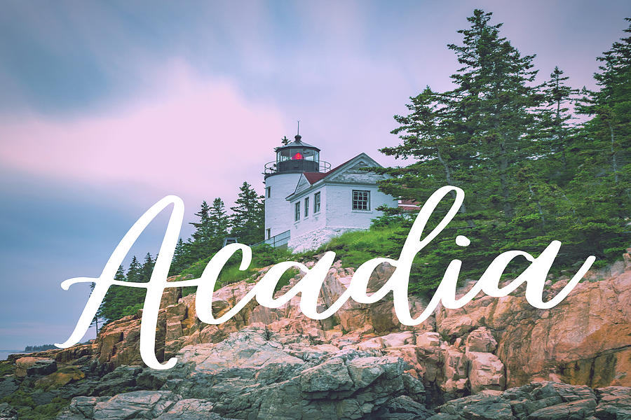 Acadia National Park Lighthouse Gifts Photograph by Aaron Geraud