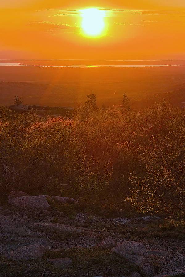 Acadia Fall Sunset Photograph By Stephen Vecchiotti Fine Art America