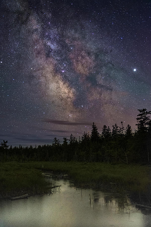 Acadia Summer Night  Photograph by Robert Fawcett