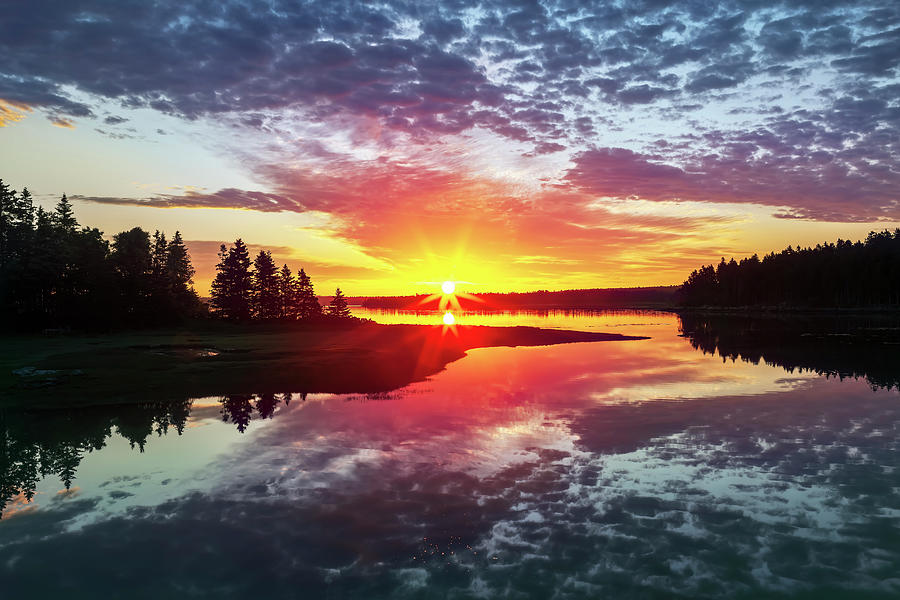 Acadia Sunrise 1110 Photograph by Greg Hartford