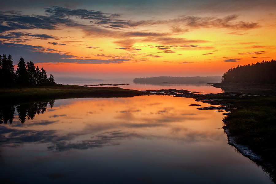 Acadia Sunrise 0478 Photograph by Greg Hartford