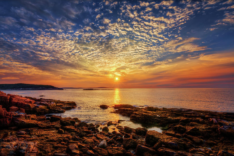 Acadia Sunrise 34a6832 Photograph by Greg Hartford