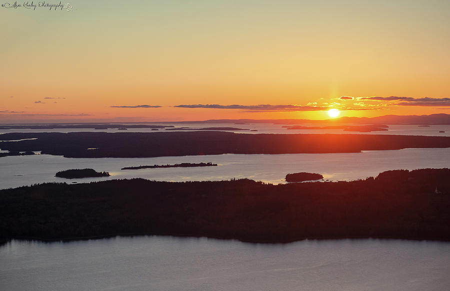 Acadia Sunset Photograph