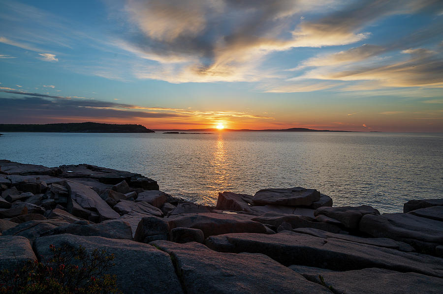 Acadia - Thunder Hole Photograph by Rodger Crossman - Pixels