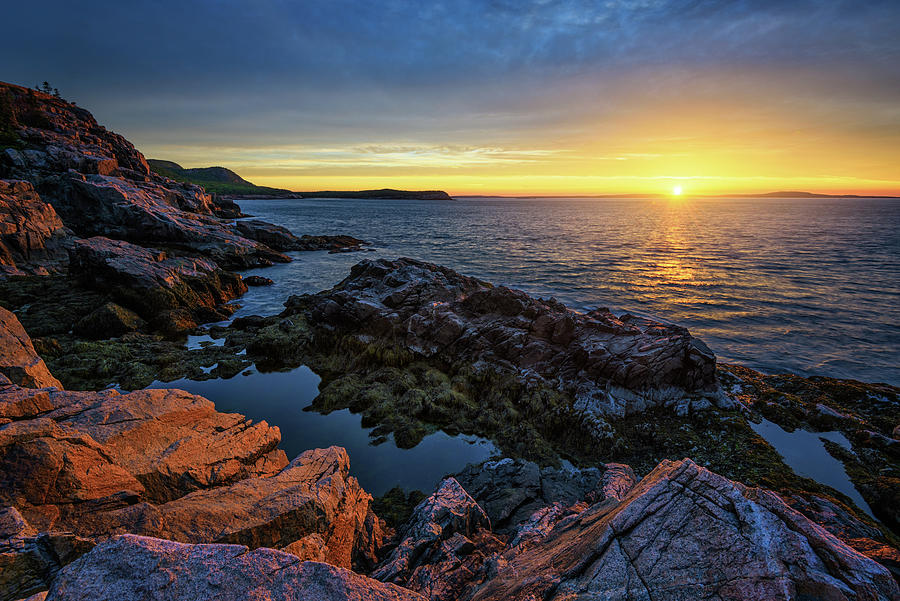 Acadian Cliffs at Dawn Photograph by Kristen Wilkinson