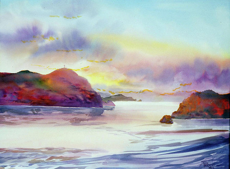 Acapulco Dawn #11 Painting by Sheila Parsons