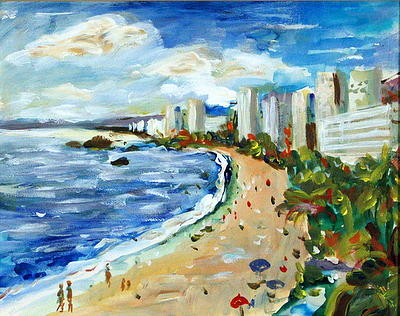 Acapulco Mexico II Painting by Ingrid Dohm