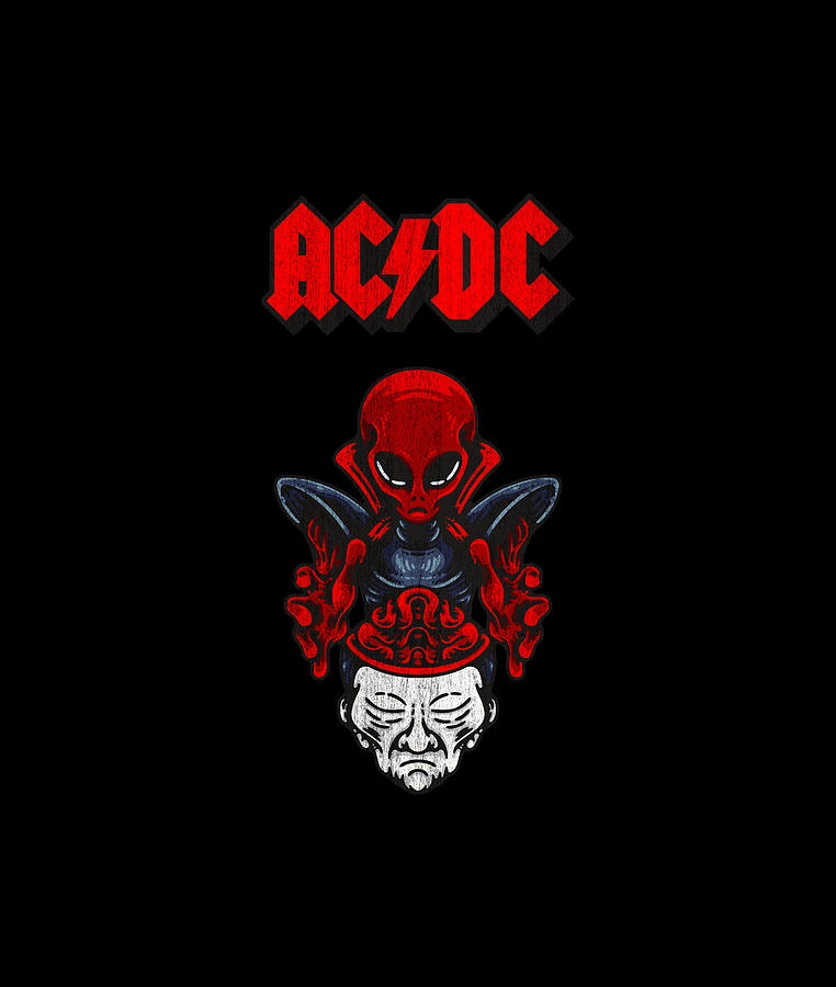 Acdc Hard Rock Band Digital Art by Heri Mandala - Fine Art America