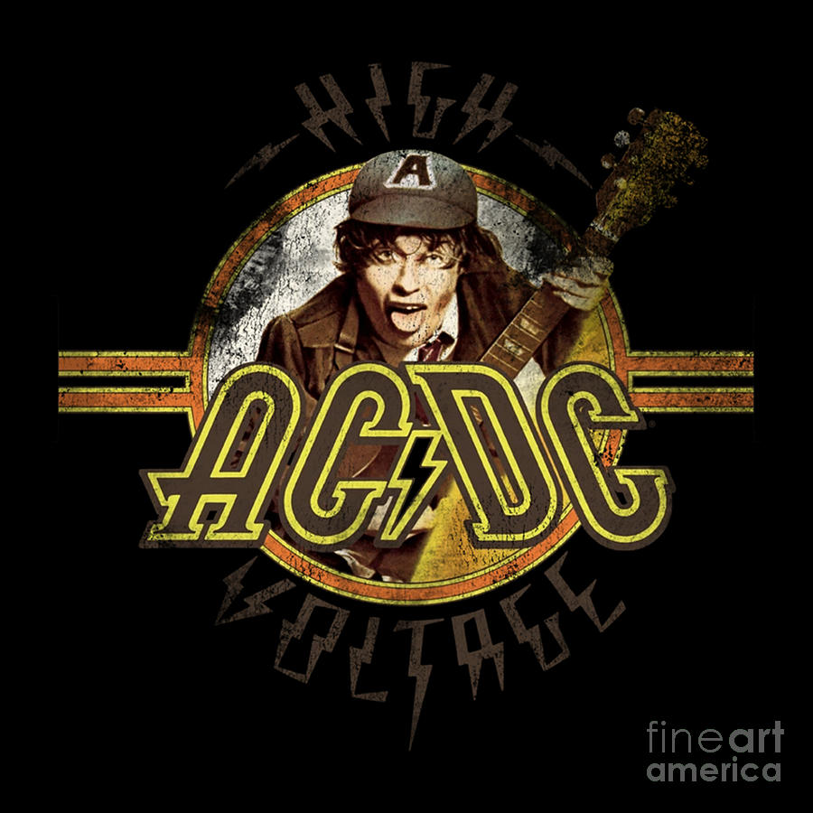Ac dc high. Плакат AC DC High Voltage. AC DC Постер. Плакаты в стиле AC DC. AC DC напряжение.