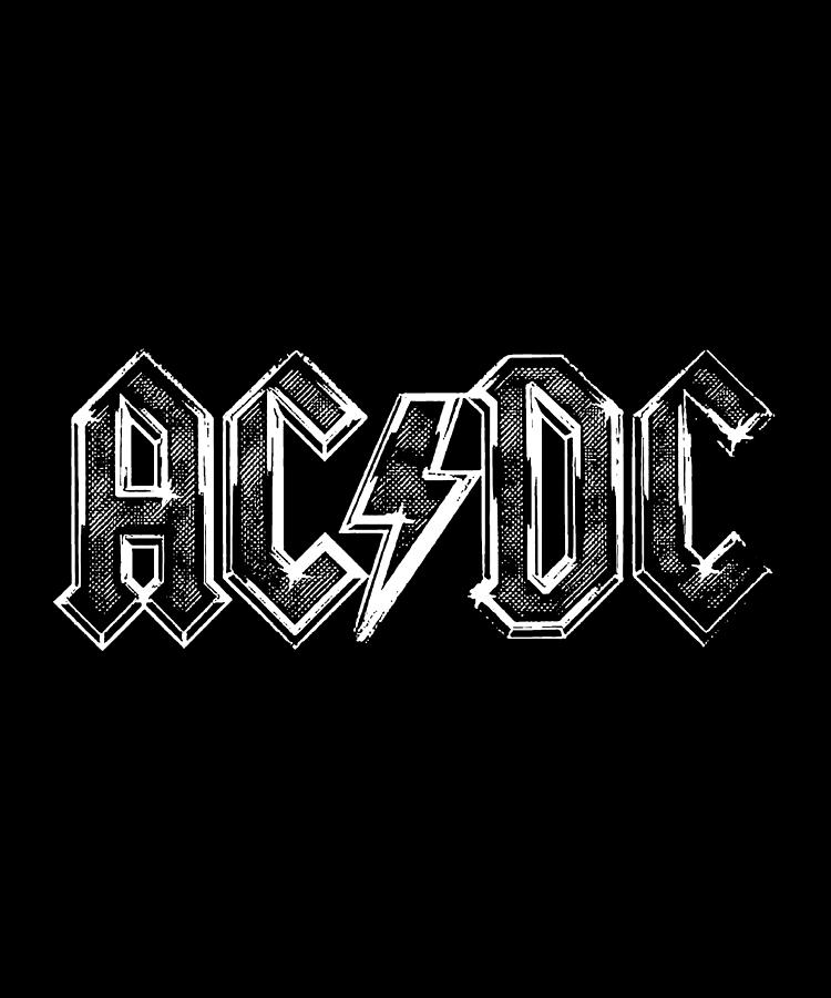 ACDC retro Digital Art by Cica Pi - Pixels