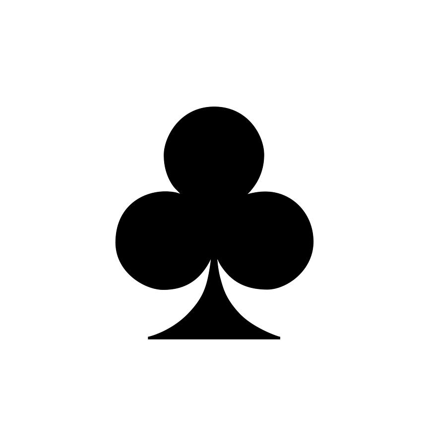 Ace Of Clubs Digital Art by Tom Hill - Pixels