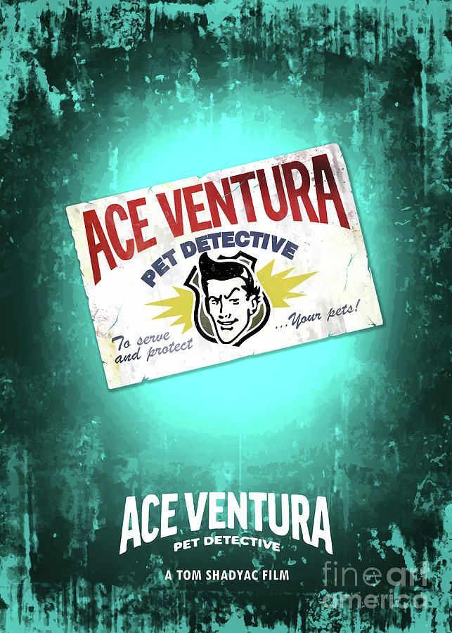 Ace Ventura Digital Art - Ace Ventura by Bo Kev