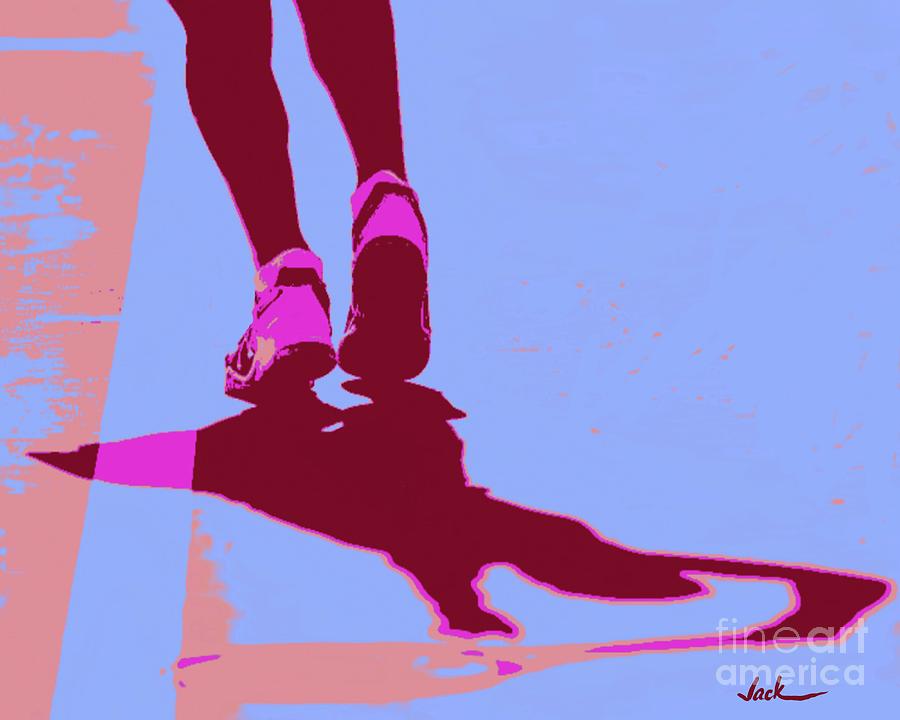 Serve Painting - Aced It by Jack Bunds Serve Painting - Aced It by Jack Bunds