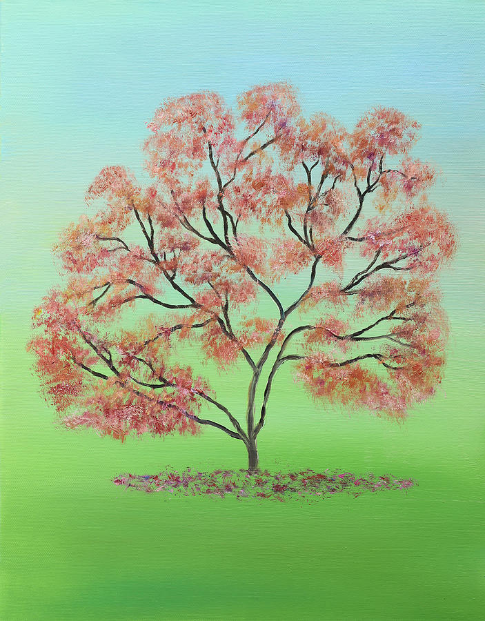 Acer Painting by Elizabeth Lock