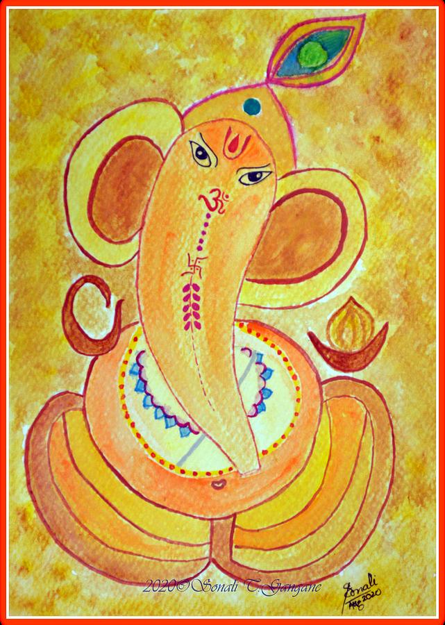 Achintya Ganesha Painting