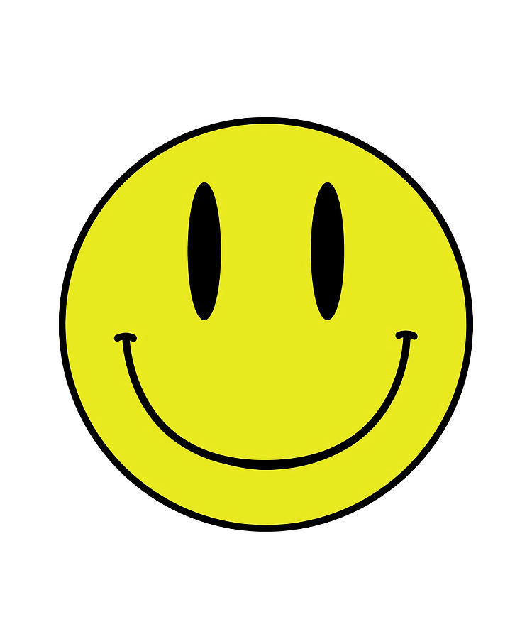 ACID MAN SMILEY FACE EMOJI 90x27s Rave 80x27s Painting by Rachel Adams ...