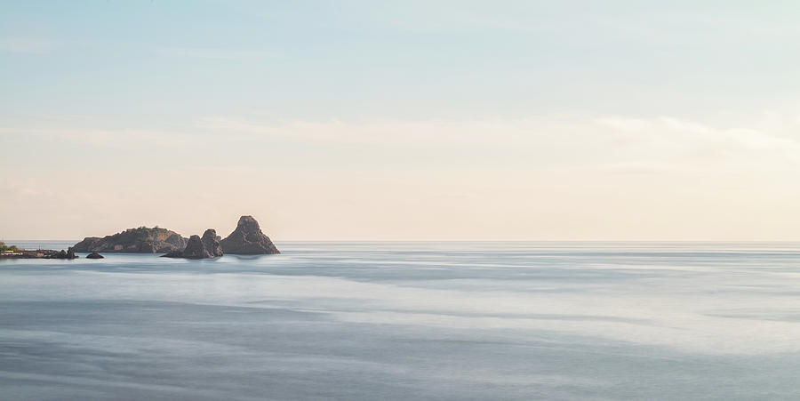 Acitrezza coastline, Sicily Photograph by Mirko Chessari