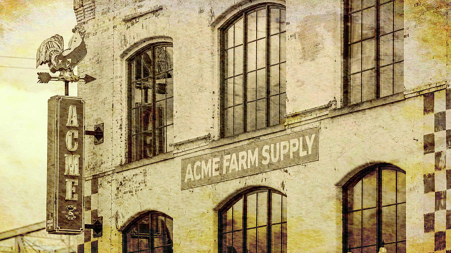 Acme Farm Supply - Nashville TN Photograph by Stephen Stookey