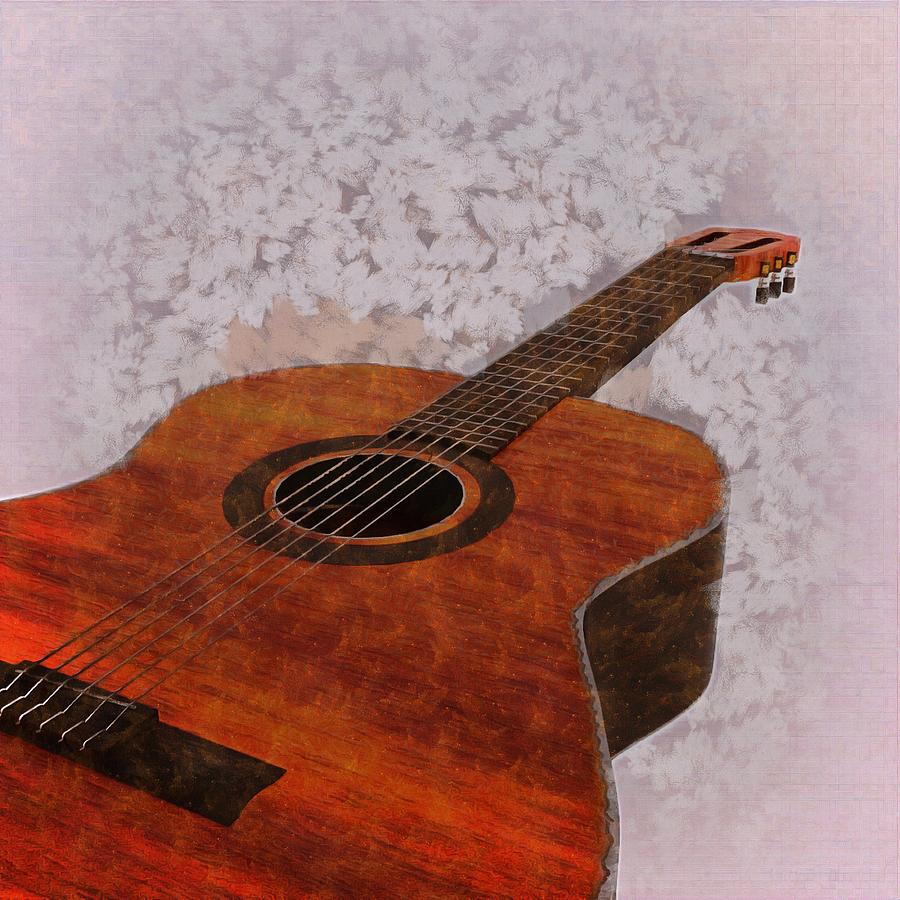 Acoustic Guitar Perspective - Portraitist Digital Art by Tony Flanagan ...
