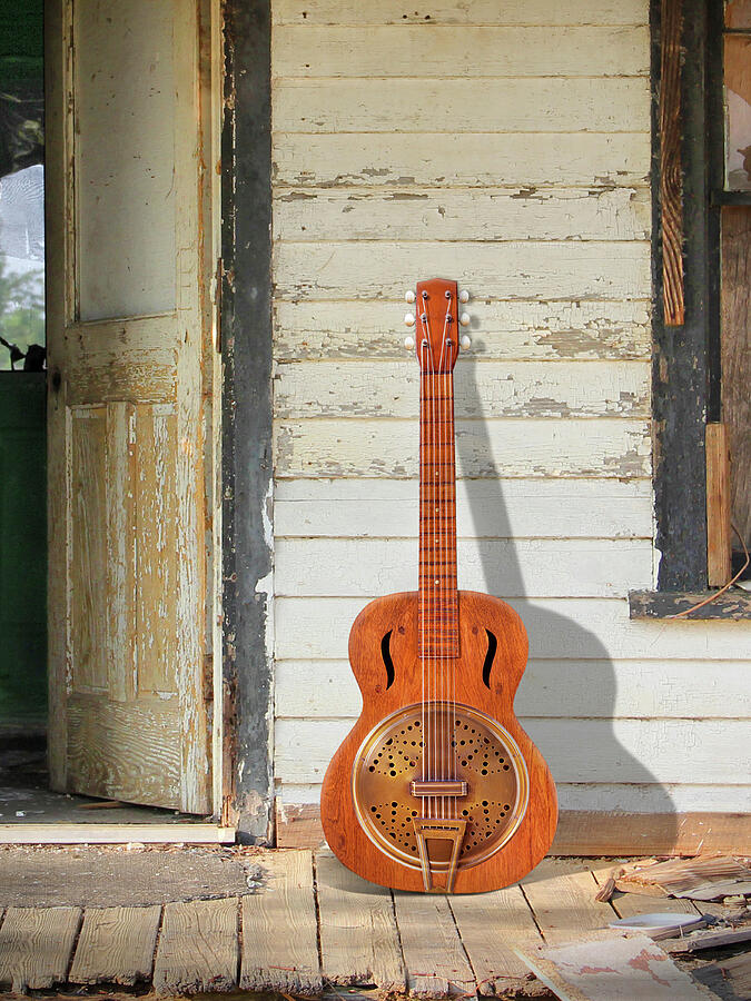 Acoustic Life  2 - On the Front Porch  Photograph by Mike McGlothlen