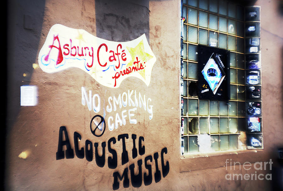 Acoustic Music at the Saint in Asbury Park Photograph by John Rizzuto