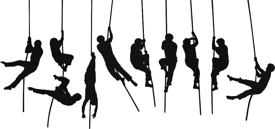 Acrobat silhouettes Drawing by Mustafahacalaki