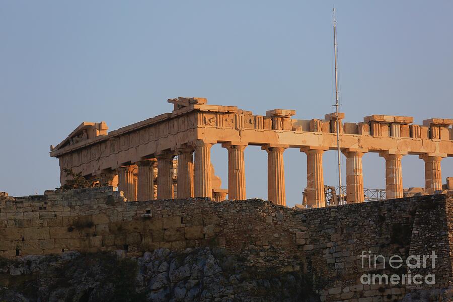 Architecture Photograph - Acropolis of Athens by Julia Robertson-Armstrong