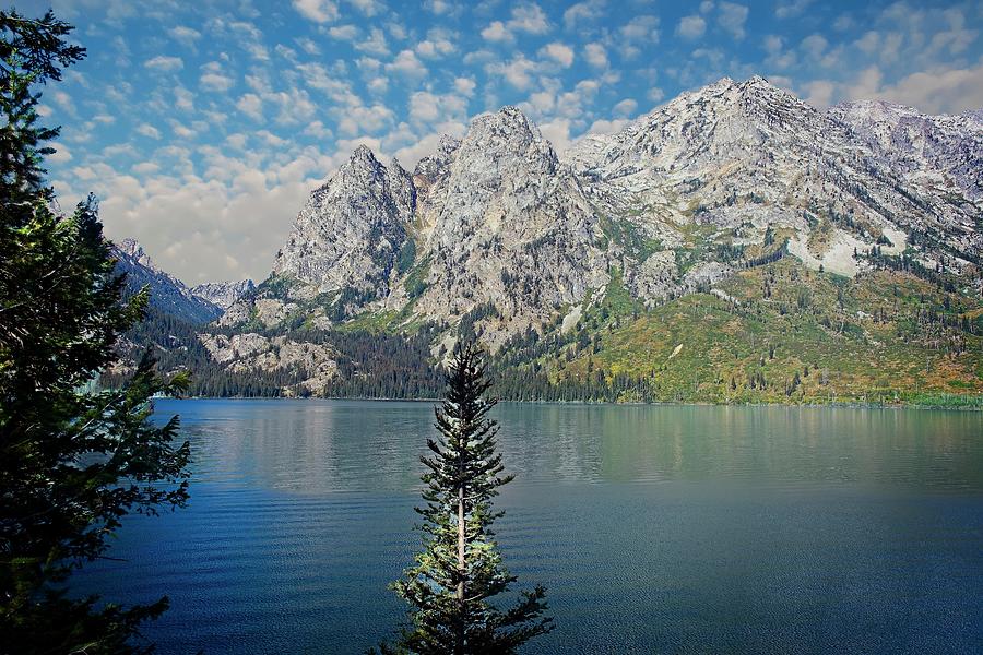 Mountain Photograph - Across Jenny Lake 25 by Marty Koch