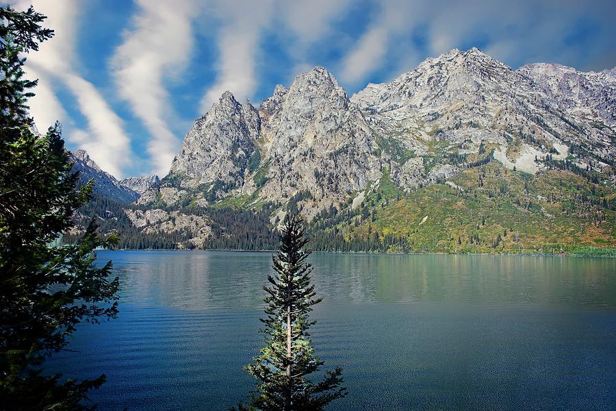 Mountain Photograph - Across Jenny Lake 26 by Marty Koch