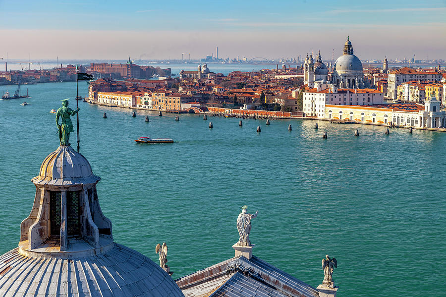Across the Giudecca Canal - Venice Photograph by W Chris Fooshee