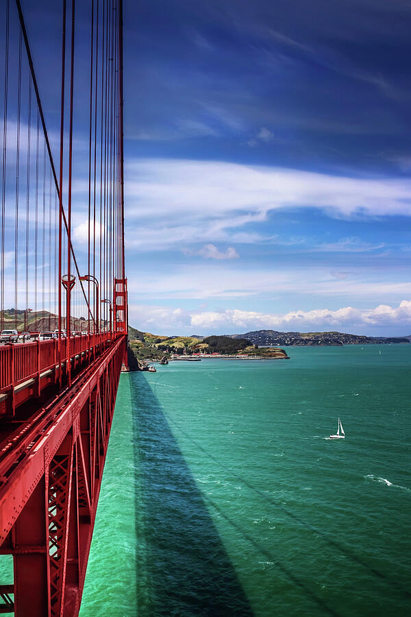 Across The Golden Gate Bridge San Francisco Photograph by Carol Japp
