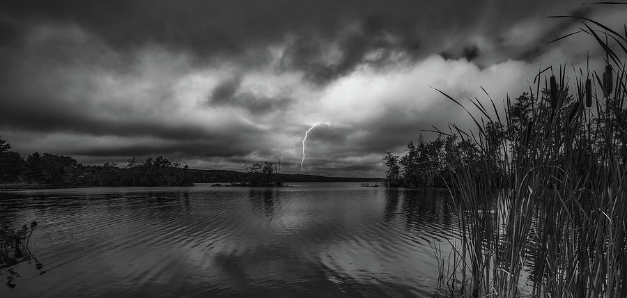 Across The Lake Photograph by Bob Orsillo