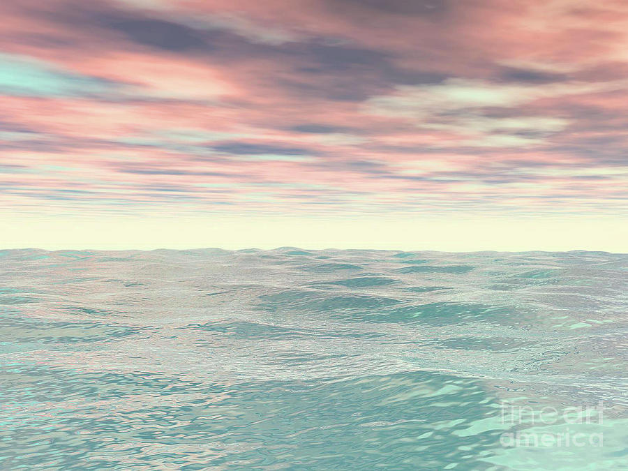 Across The Ocean Digital Art by Phil Perkins