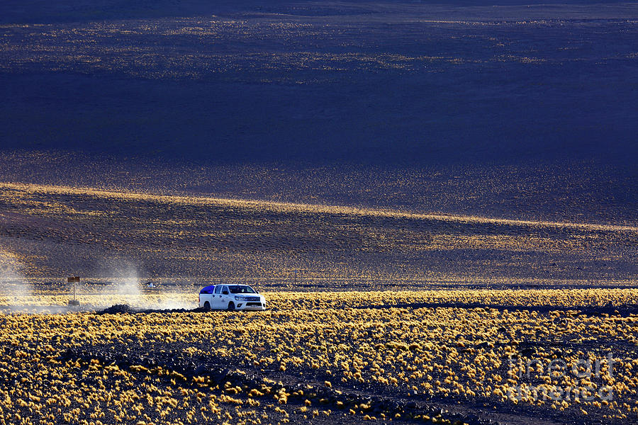 Across the Puna de Atacama Chile Photograph by James Brunker