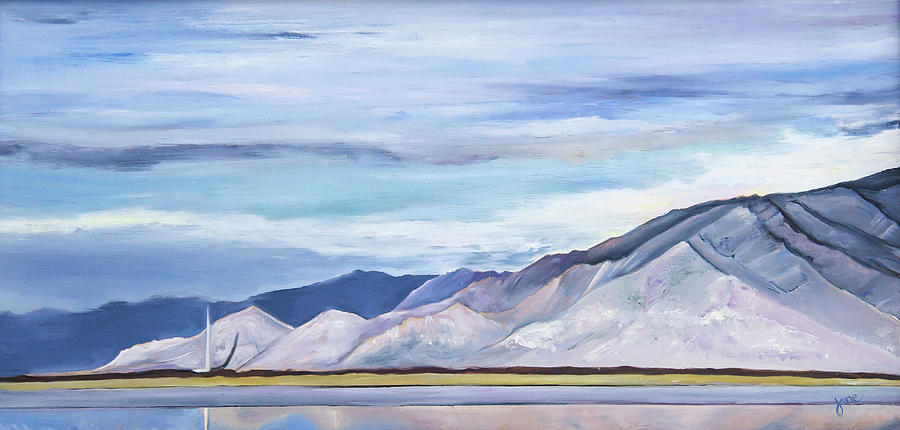 Across the Way Painting by Nila Jane Autry