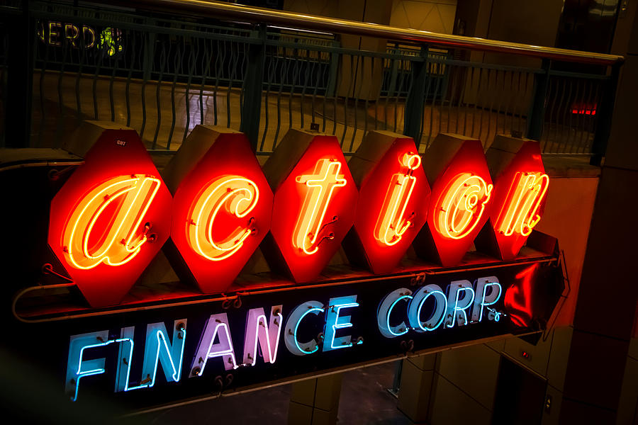 Action Finance Photograph by Jonathan Babon