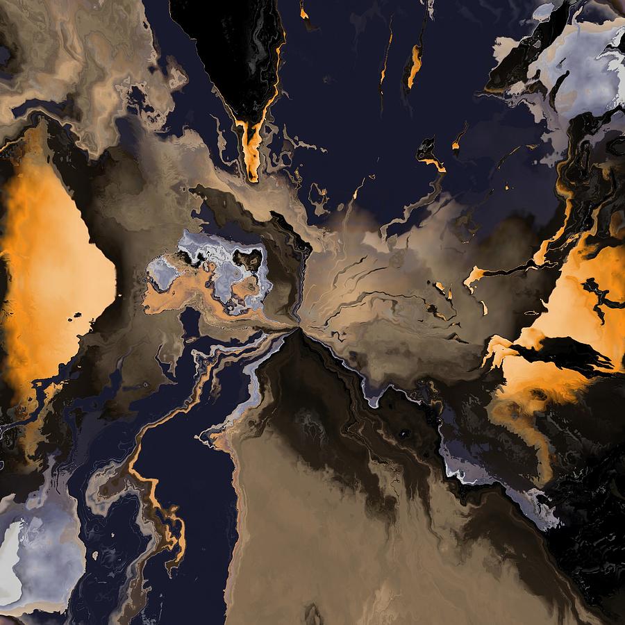 Michal Painting - Active Volcano by Michal Mitak Michal Painting - Active Volcano by Michal Mitak