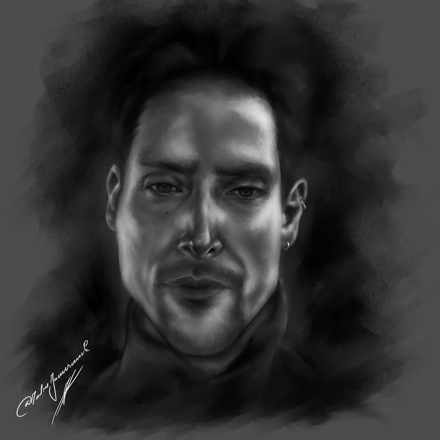 Actor Neil Newbon Digital Art by Indre Janusauskaite | Fine Art America