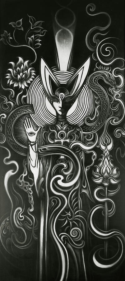 Ancient Painting - Ad Astra by Kati Astraeir Ancient Painting - Ad Astra by Kati Astraeir