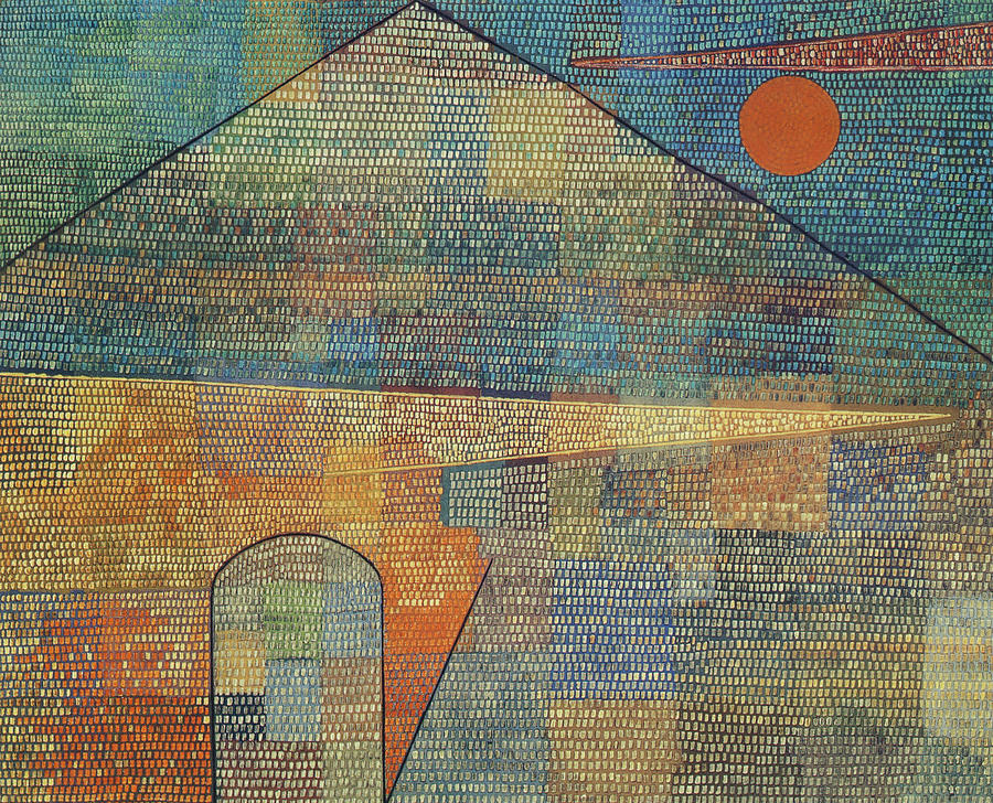 Paul Klee Painting - Ad Parnassum 1932 by Paul Klee